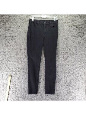 Old Navy Jeans Womens 6 Black High-Rise Wow Super-Skinny Stretch Denim